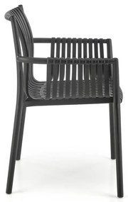 Lamar étkezőszék, fekete