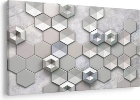 A 3D absztrakció képe (90x60 cm)