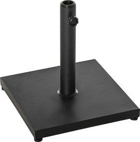 Outsunny Napernyő Állvány 13 kg-os Napernyő Alap, Négyzetes Napernyő Tartó, Napernyő Súly, Állvány 35/38/48 mm Átmérőjű Rúdhoz, Erkélyre, Teraszra, Ke