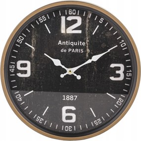 Falióra klasszikus jól olvasható fekete fehér retro számok