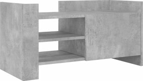 vidaXL betonszürke szerelt fa TV-szekrény 80 x 35 x 40 cm