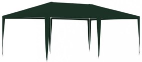 zöld rendezvénysátor 4 x 6 m 90 g/m²