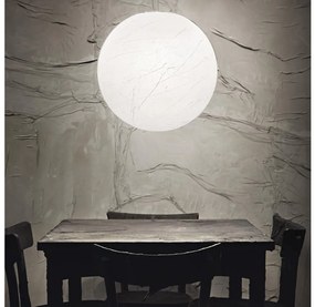 Ideal Lux - Csillár zsinóron CARTA 1xE27/25W/230V átm. 40 cm fehér