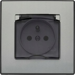 Hermetikus aljzat Polmark Milano IP44 hamu GPH-1LZ szürke