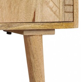 tömör mangófa tálalószekrény 110 x 30 x 60 cm