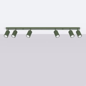 Brilagi - LED spotlámpa CRESTO 6xGU10/10W/230V zöld