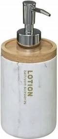 Szappan adagoló Lea fehér pumpás szappantartó