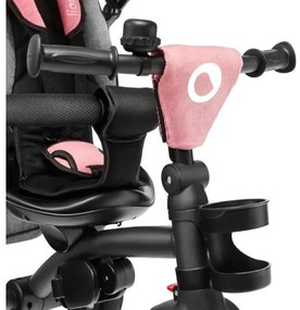 Lionelo - Gyermek tricikli TRIS rózsaszín/szürke