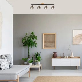 Rabalux 3130 - Spotlámpa GRENDEL 4xE14/40W/230V