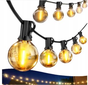 G40 Napelemes kültéri lámpa távirányítóval 18 m