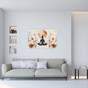 Kép - Narancssárga jóga (90x60 cm)
