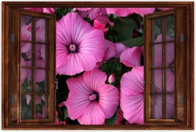 Poszter 60x40 Lila virágok