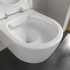 Villeroy & Boch 5656HRR1 - AVENTO SoftClose ülőkével, függesztett WC, kerámia/fehér