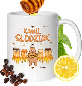 Kamilla Bögre Férj Barátja Nyomtatott Ajándék Fehér 330ml