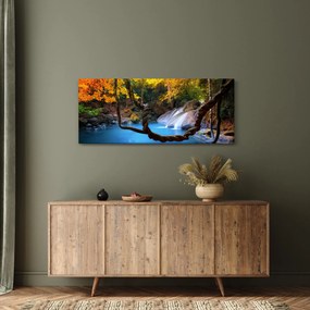 Kép - Vízesések Ázsiában (120x50 cm)