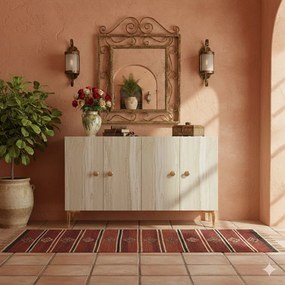 Simple 120 - White, Travertine