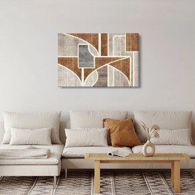 Kép - Alakzatok (90x60 cm)