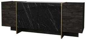 Veyron Black and Gold szekrény