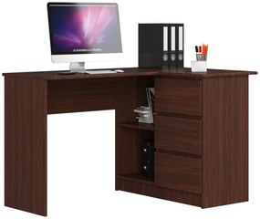 Sarok PC asztal Bodhi (wenge) (J). Akció -17%. 1068795