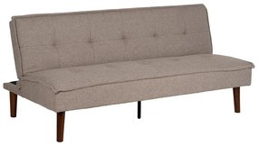 Szürkésbézs zsenília kinyitható kanapé 181 cm – Ixia