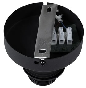 Keleti fali lámpa fekete bambuszból - Pua