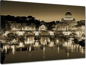 Festmények 120x80 Róma Vatikán panoráma