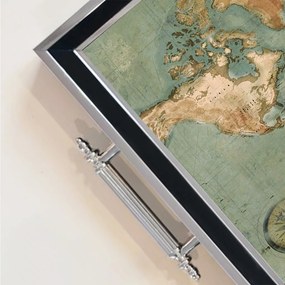 Üveg tálca, 38×24 cm – TPG9941