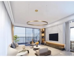 LED dimmelhető csillár zsinóron LED/55W/230V 3000-6500K + távirányítás