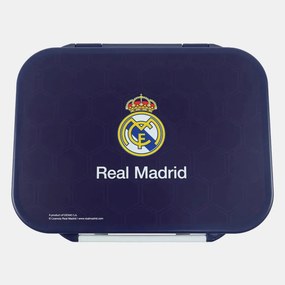 Real Madrid Blue több rekeszes uzsonnás doboz, szendvicsdoboz