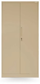 JAN NOWAK DAWID zárható tárolószekrény, 900 x 1850 x 450 mm, Fresh Style: bézs