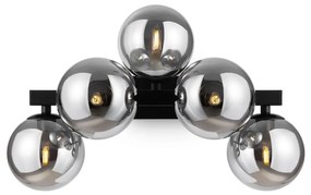 Maytoni MOD547WL-05B - Fali lámpa DALLAS 5xG9/28W/230V fekete