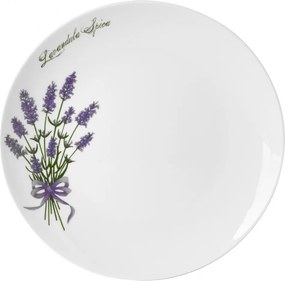 Lubiana Boss Ebédlő Tányér Porcelán Csempe 1 db 24 cm Levendula