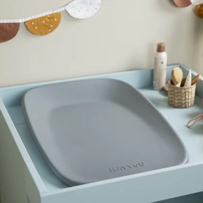 Nattou - Pelenkázó alátét SOFTY 50x70 cm szürke