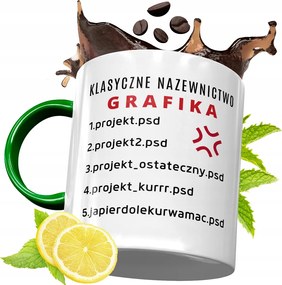 Zöld Bögre Grafikusoknak Tökéletes Ajándék fényképes nyomtatással