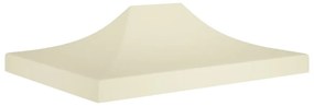 krémszínű tető partisátorhoz 4,5 x 3 m 270 g/m²