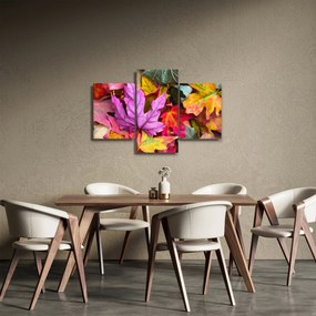 Kép - őszi levelek (90x60 cm)