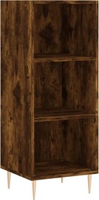 vidaXL sonoma tölgy színű szerelt fa tálalószekrény 34,5x32,5x90 cm