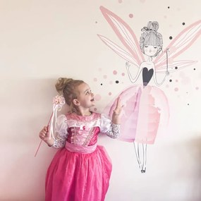 INSPIO Gyerekszoba falmatrica - Elbűvölő tündér hercegnőknek