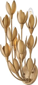 Quintiesse klasszikus fali lámpa flora arany elsqn-flora-3w-gd