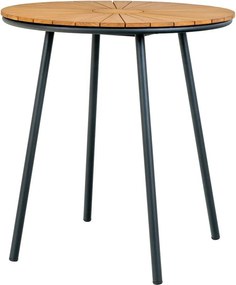 Teakfa kerek étkezőasztal ø 70 cm Cleveland – House Nordic