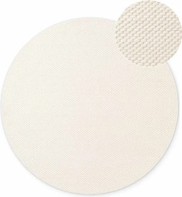 Krémszínű kézi szövésű gyapjú kerek szőnyeg ø 160 cm Lyon Beans – Elle Decoration