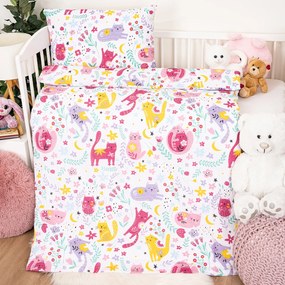 4Home Gyermek pamut ágynemű Playful Paws, 100 x135 cm, 40 x 60 cm, 100 x 135 cm, 40 x 60 cm