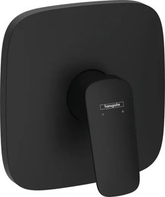 Zuhany csaptelep Hansgrohe Logis vakolat alatti rész nélkül matt fekete 71605670
