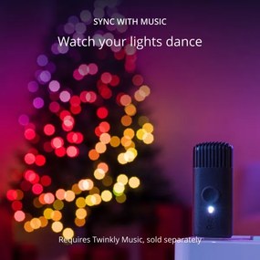 Twinkly TWKP100RGB-G - 8 m RGB LED karácsonyi fény USB Wi-Fi vezérléssel