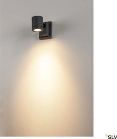 SLV 233105 MYRA Modern Kültéri Fali Lámpa Antracit GU10 IP55
