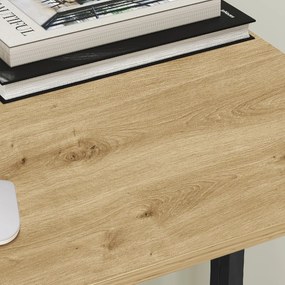 Összecsukható ZARIMO íróasztal 80x40 cm, artisan tölgy