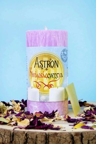 Astron Kívánsággyertya - Henger 11 cm - rózsaszín (R2)
