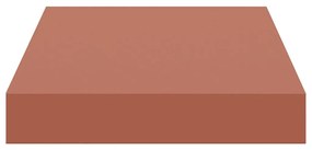 vidaXL Falpolc Falra szerelhető 4 pcs Piros 40 x 23,5 x 4 cm Faanyag