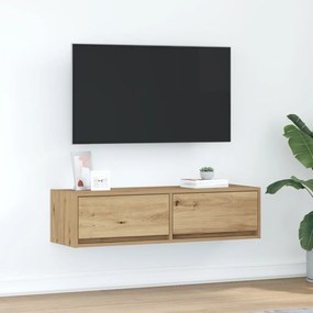 TV szekrény Artisan tölgy 100x31x25,5 cm mérnöki fa