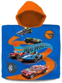 Hot Wheels Highway strand törölköző poncsó 60x120 cm